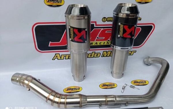 Knalpot Akrapovic Lorenzo GSX R15 bison Vixion CBR150 newCB mx FU sonic GSX dll